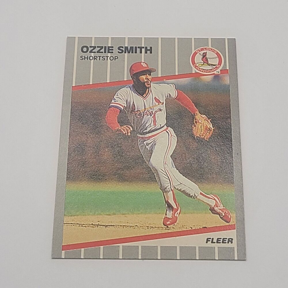 1989 Fleer - #463 Ozzie Smith